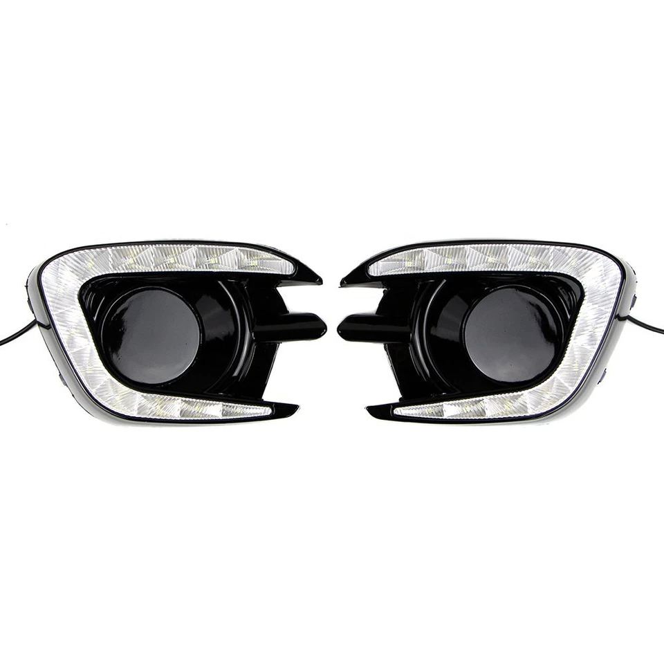 Luz antiniebla LED DRL diurna para Mitsubishi Montero Pajero 2013-2015 Foto 2 de 4