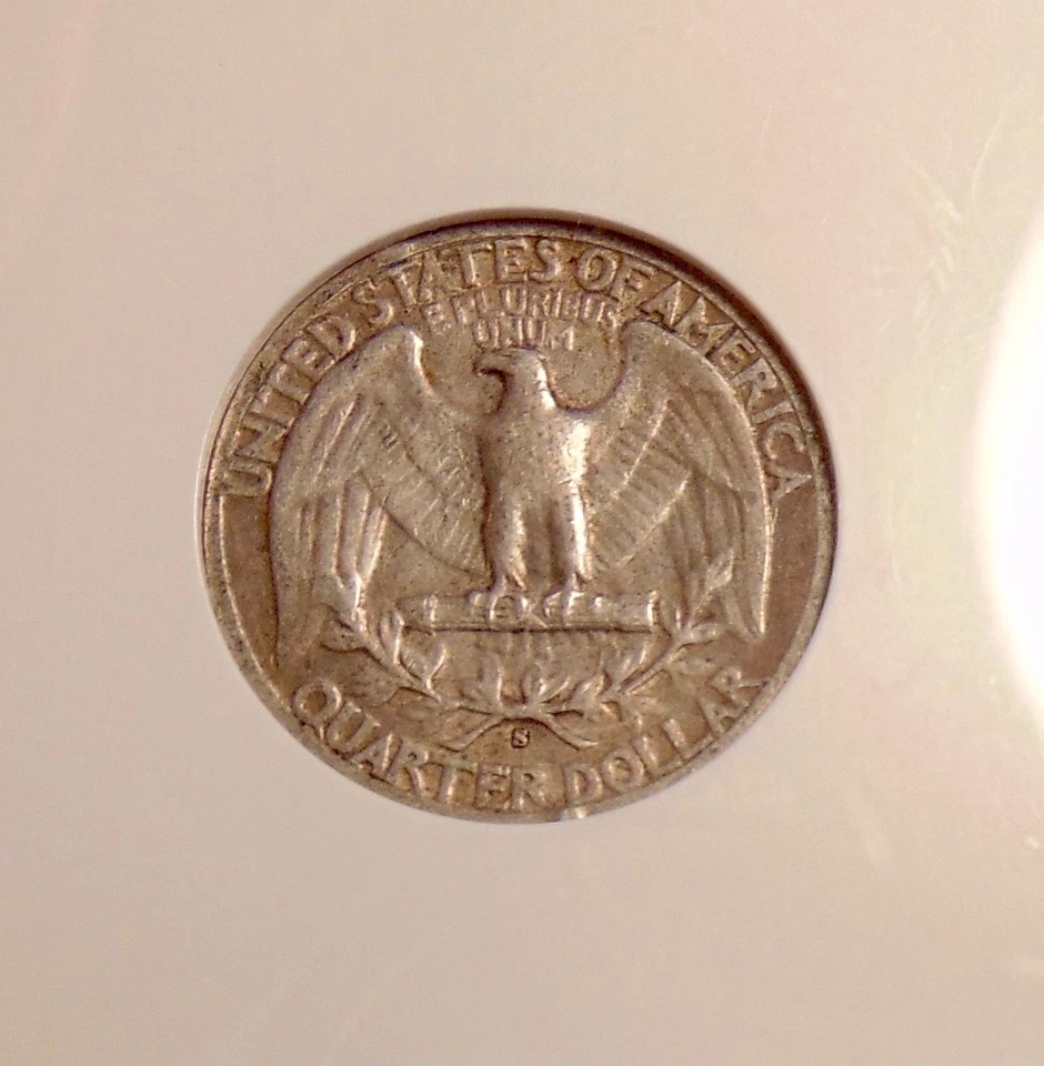 1943-S Washington Quarter - Scarce FS-101 DDO NGC XF40 - Very Nice looking Coin - Image 3 of 4