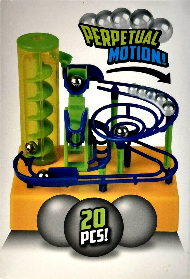 MINI 4" Marble Run Maze STEM Construction Set Building (Worlds Smallest ?) Toy - Image 3 of 4