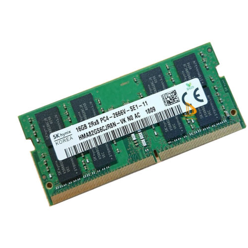 Memoria RAM para computadora portátil SK Hynix 16 GB 2RX8 DDR4-2666V PC4-21300S CL19 SO-DIMM #GS - Imagen 1 de 3