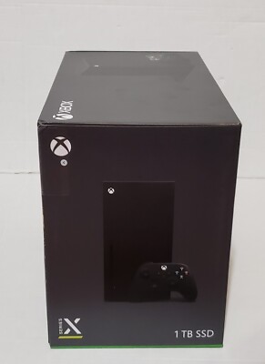Microsoft Xbox Series X 1TB Video Game Console Black New in Sealed