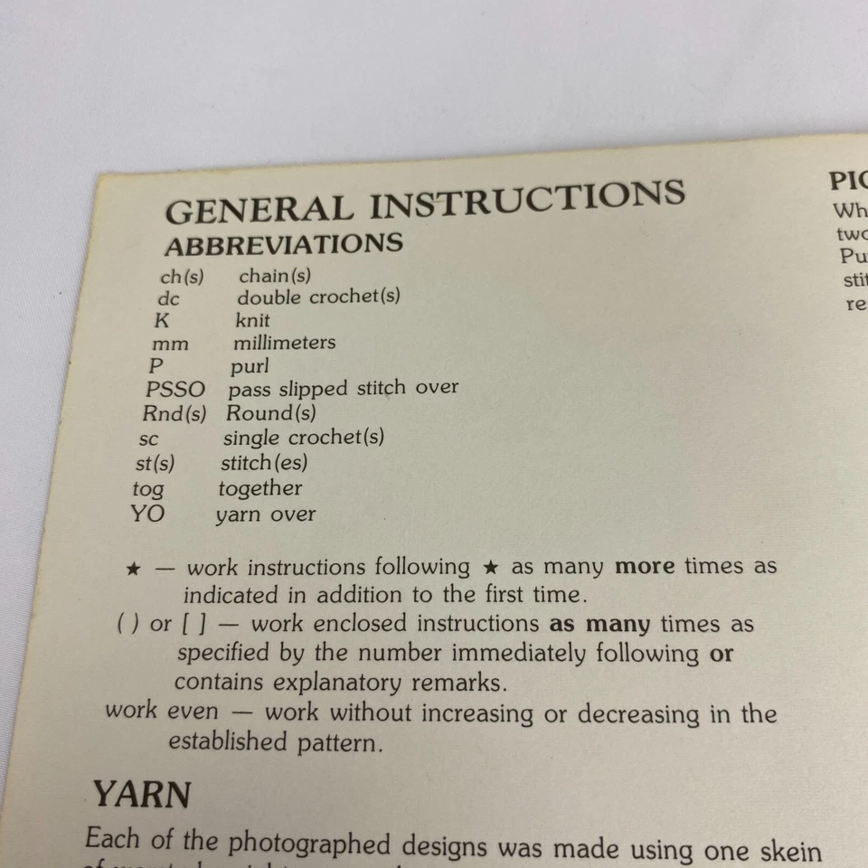 One Skein Accessories To Knit And Crochet (Leisure Arts #442) - 12 Designs 1986 - Image 3 of 4