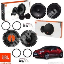 Kit 6 JBL Front- und Heck Lautsprecher Coaxial 2-Wege für Citroen DS3 ab 2013 Kit 6 JBL Front- und Heck Lautsprecher Coaxial 2-Wege für Citroen DS3 ab 2013