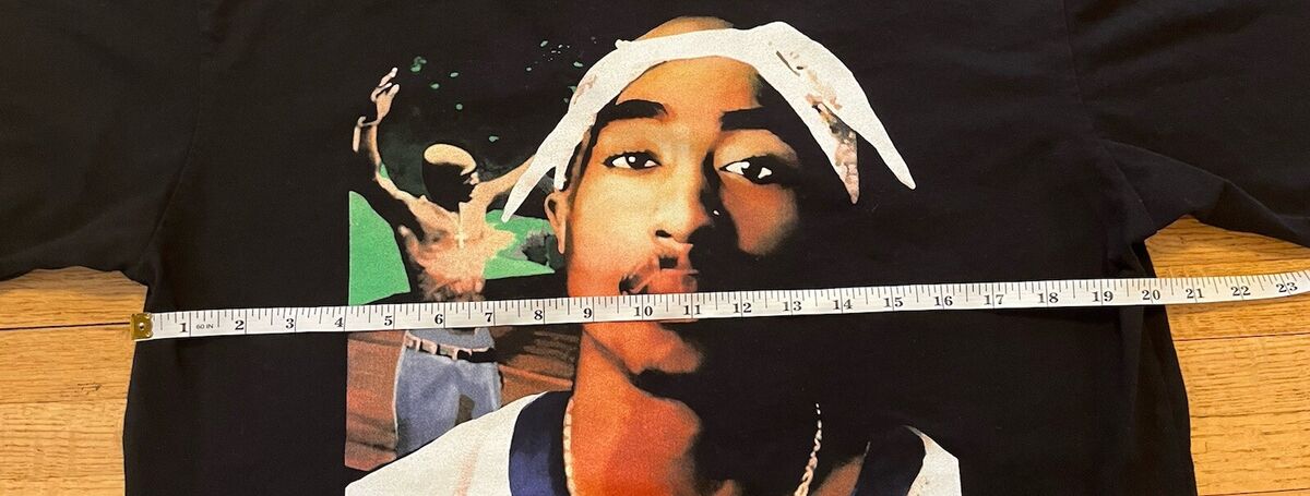 Vintage 90's Tupac Double Sided Rap Tee Cronies XXL USA 2 Vintage 90's Tupac Double Sided Rap Tee Cronies XXL USA 2