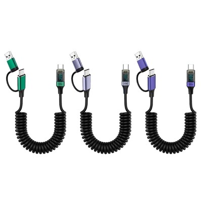 High Efficiency USB Fast Charging Data Line with Intelligent Power Distribution