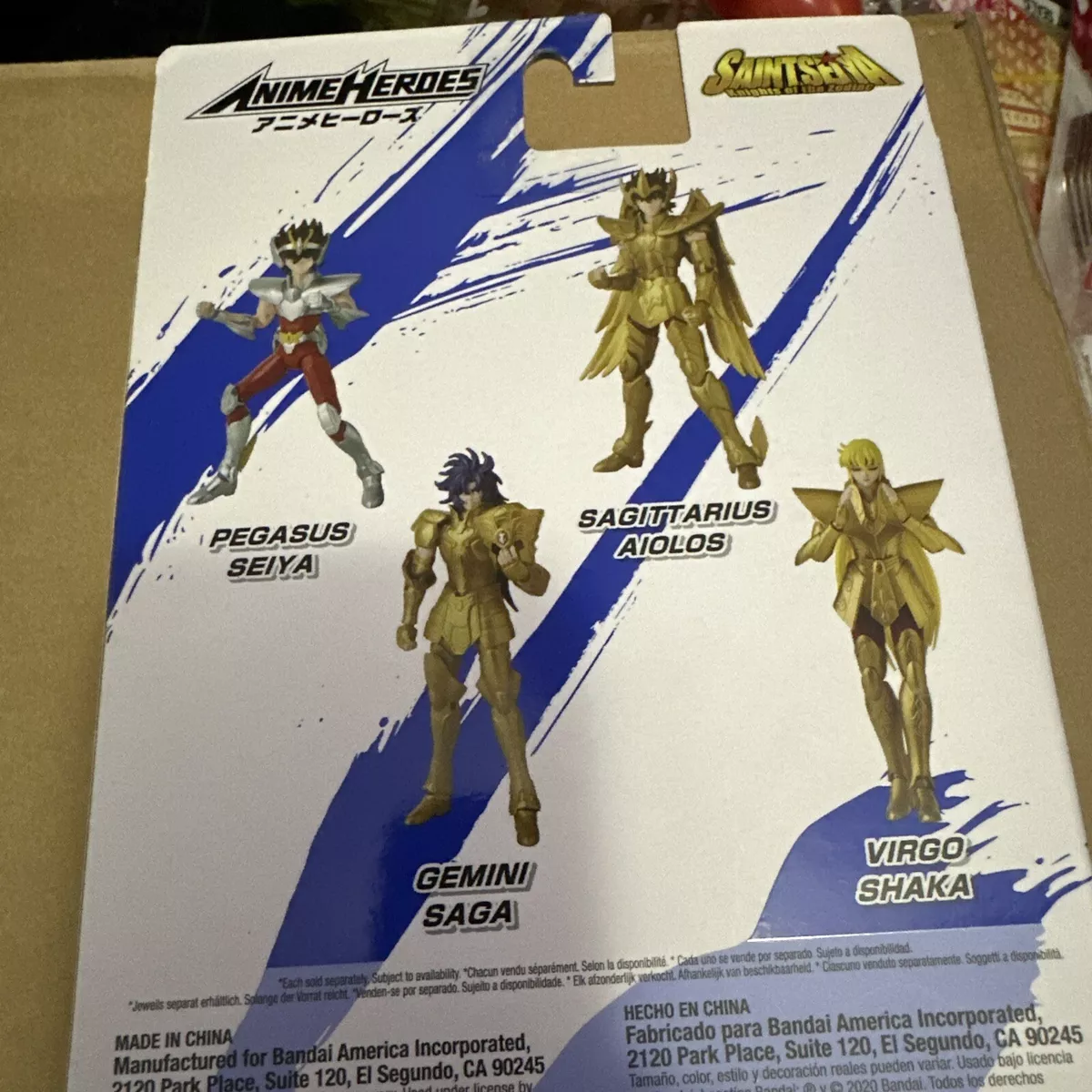  ANIME HEROES - Saint Seiya: Knights of The Zodiac - Virgo Shaka  Action Figure : Everything Else