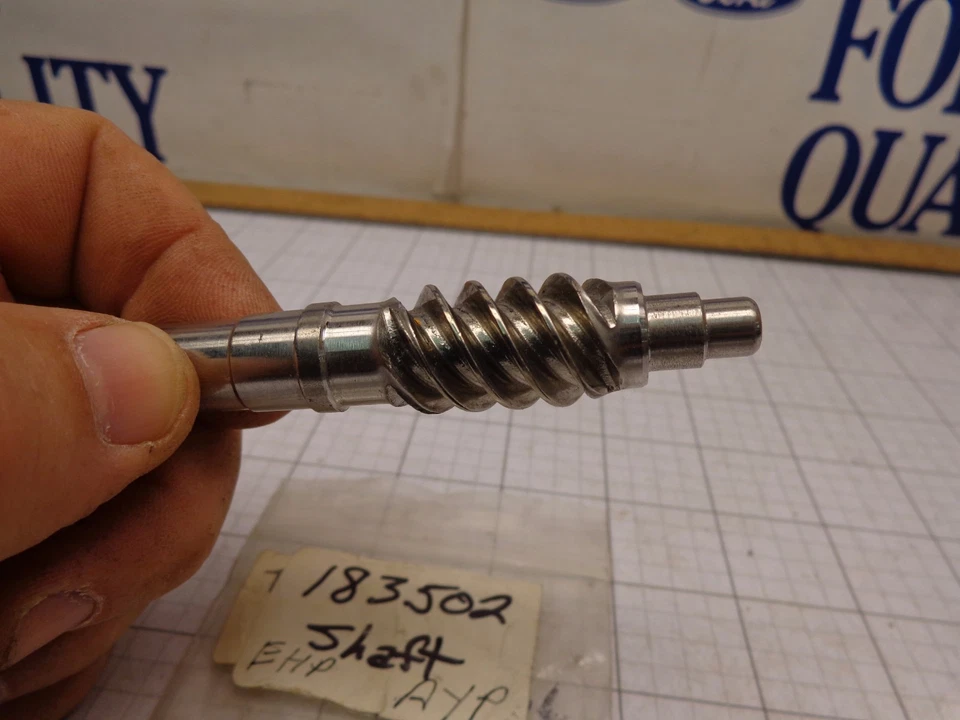 EHP AYP 183502 Drive Shaft Worm Gear Also Husqvarna 532183502 Poulan XT600 PR600 - Image 4 of 4