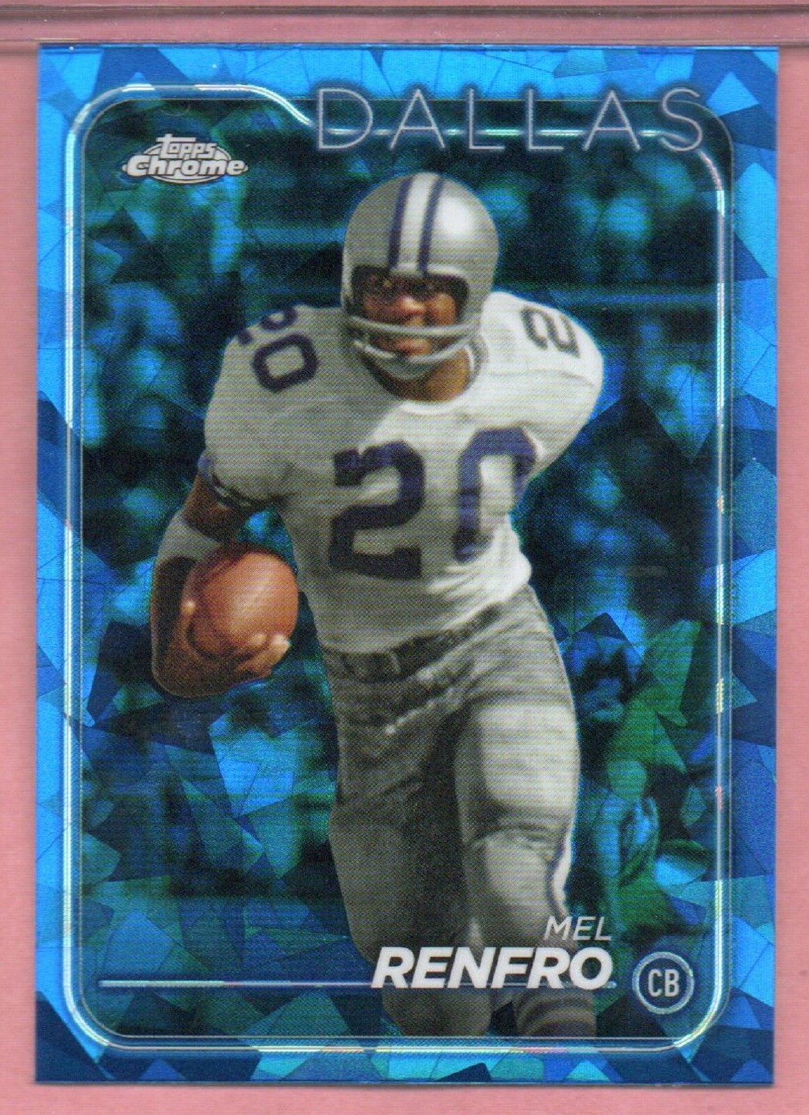 Mel Renfro 2024 Topps Chrome Sapphire Edition Cowboys #52