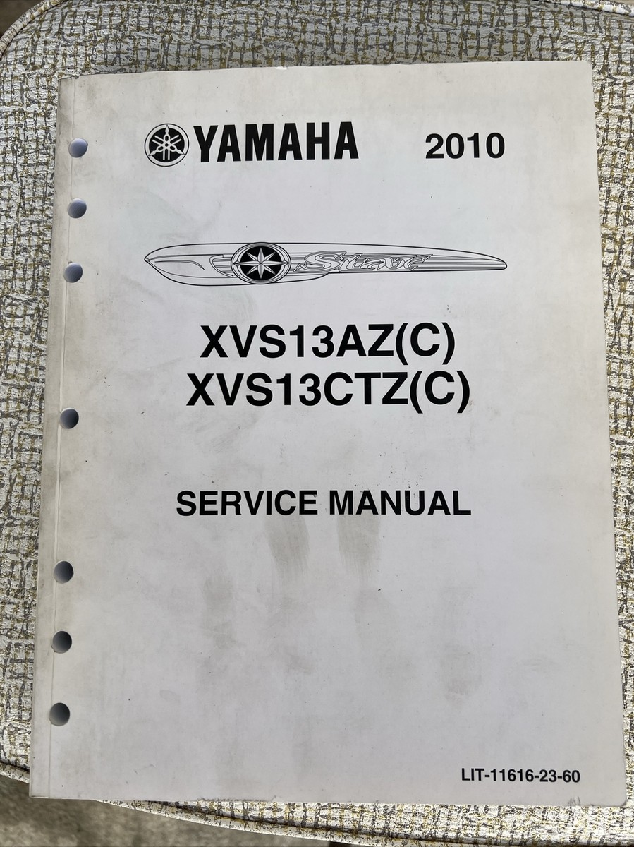 ルシア Genuine Yamaha Service Manual XVS13AZ(C) XVS13CTZ(C) LIT-11616-23