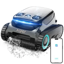 AIPER Cordless Pool Cleaner Automatic Robotic Pool Vacuum for All Types of Pools
