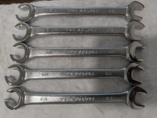 PROTO 5pc 1/2 x 1/2", Satin Finish, Combination Flare Nut Wrench J3753
