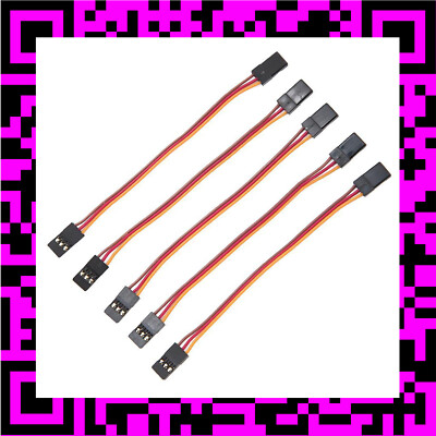 HUAZIZ – Lot De 24 Rallonges Servo JR Style (10/15/30/50 Cm) – Câbles 3 Broches Pour Futaba, RC, Drone – Connecteurs Mâle/femelle