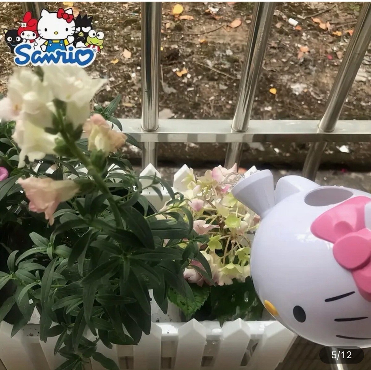 Hello Kitty Watering Can Gardening Or Flower Pot Sanrio Pink