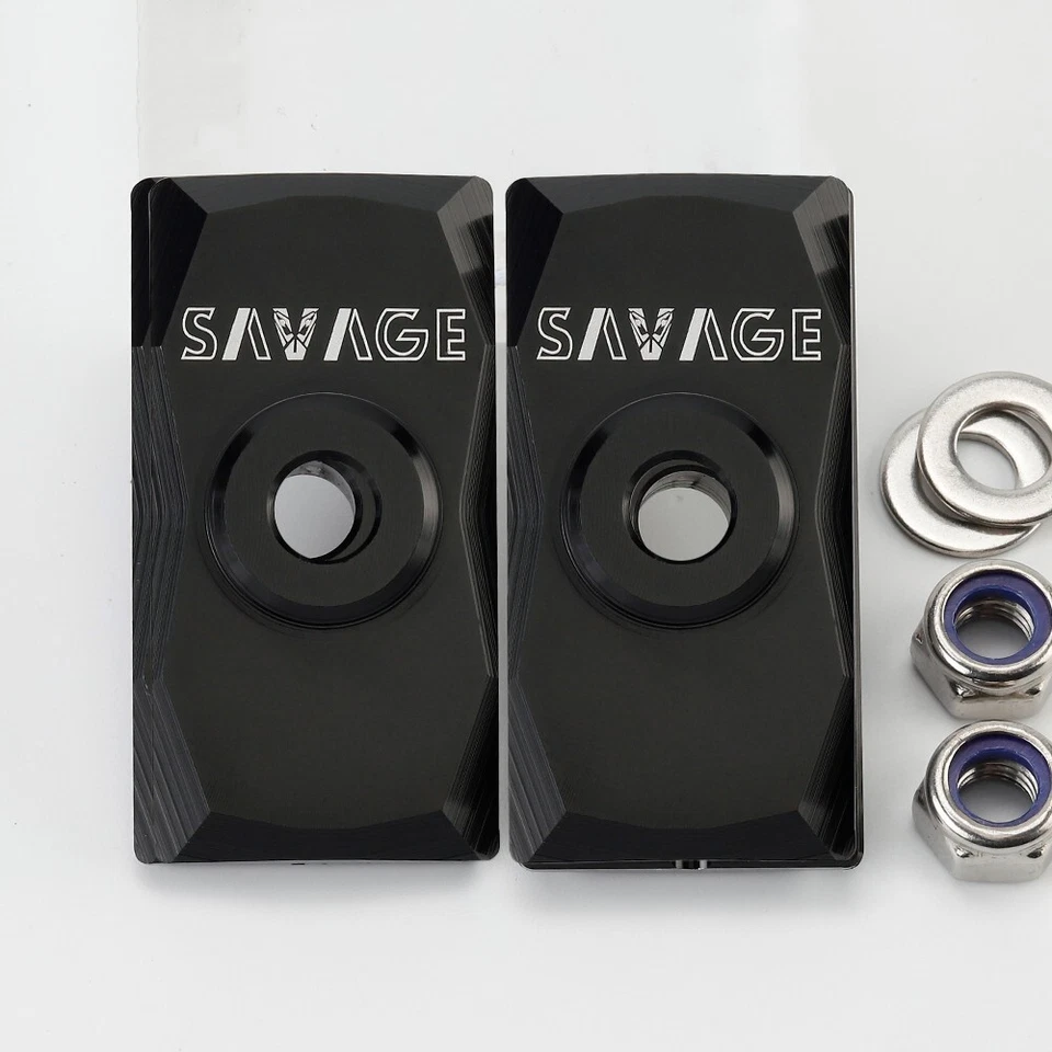 Tapa ajustadora de cadena basculante de eje trasero para KAWASAKI NINJA250R/SL 300 400 EX Z250 Foto 3 de 4