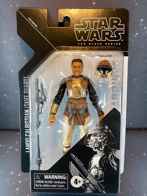 2022 Star Wars Black Series 6 Inch Archives Lando Calrissian (Skiff Guard) C8+