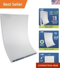 XL Dog Door Flap 10.5" x 15" - Eco-Friendly  Weather Resistant Replacement