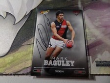 ✺Hand Signed✺ AFL 2016 Select Essendon Bombers -Mark Baguley Card #53