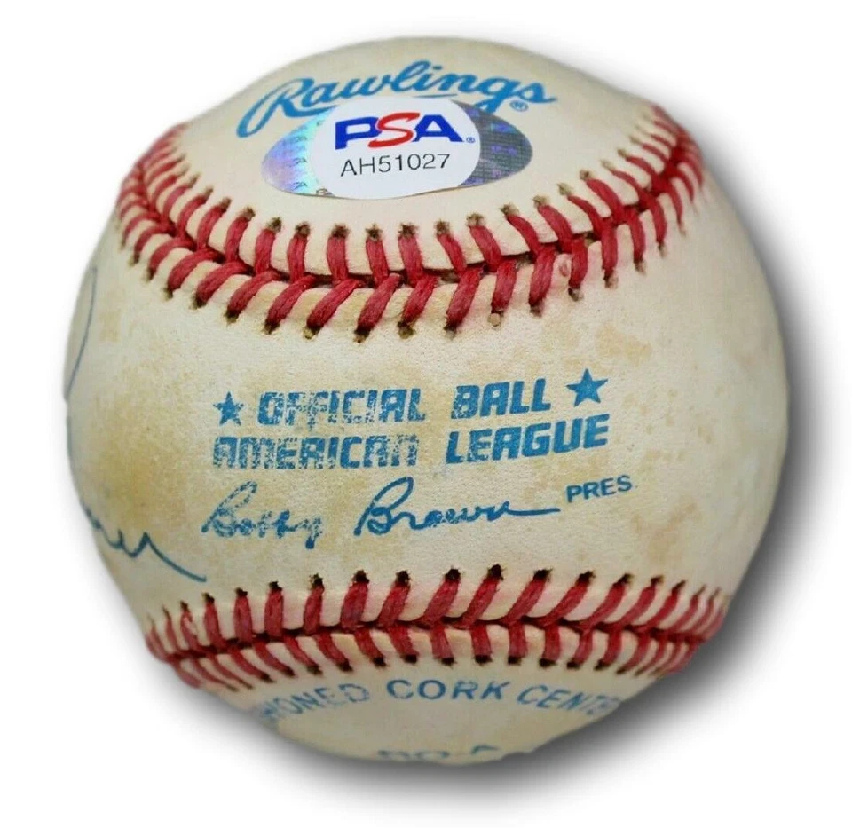 Arnold Palmer Signo OAL Béisbol Automático The King PGA Golf PSA/DNA AH51027 B24 60451 Foto 2 de 4