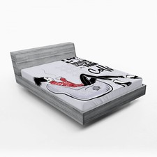 Saying Fitted Sheet I Love You More than Coffee