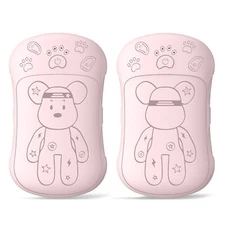Portable 2 in 1 Pink Hand Warmer Rechargeable Long Lasting Instant Heat