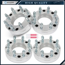 4 Pcs 2 5x5.5 To 8x6.5 Wheel Adapters 14x1.5 For Ram 1500 5 Lug To 8 Lug Wheels