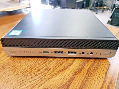 HP EliteDesk 800 G5 Desktop Mini-8GB RAM, Intel i5- NO Hard Drive or PowerSupply