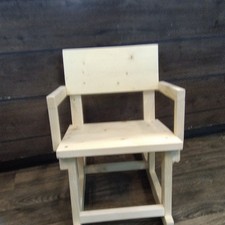 Vintage Wooden Child's Rocking Chair Unbranded, 20- 12 Inches