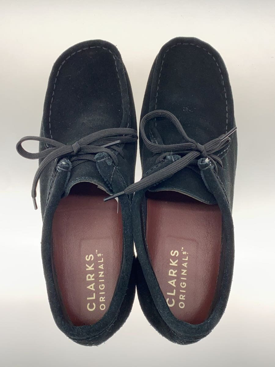 Clarks Low Top Sneakers UK7 Black Suede WallabeegTX Box Clarks Low Top Sneakers UK7 Black Suede WallabeegTX Box