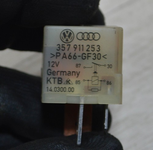 VW Lupo 6X 2000 1,7 SDI 44KW Relais 103 Vorglüh Relais 357911253 #149118-G157