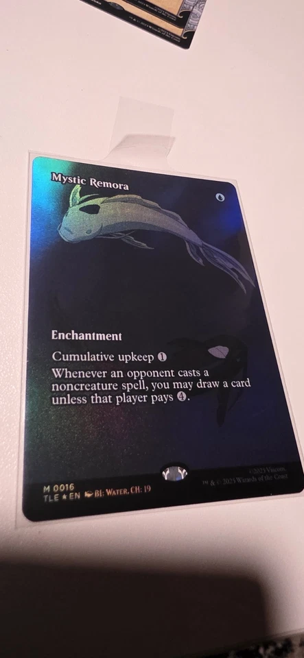 Mystic Remora (Borderless) Avatar Eternal Legal 16 Foil NM - Image 2 of 3
