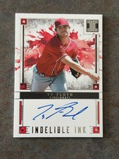 2025 Impeccable Elegance Ty Floyd Indelible Ink Auto /35 Cincinnati Reds