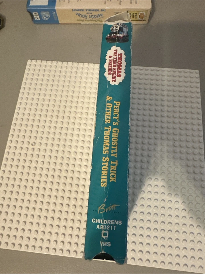 Thomas the Tank Engine & Friends Percy’s Ghostly Trick VHS 1991 Train Rare Movie - Image 3 of 4