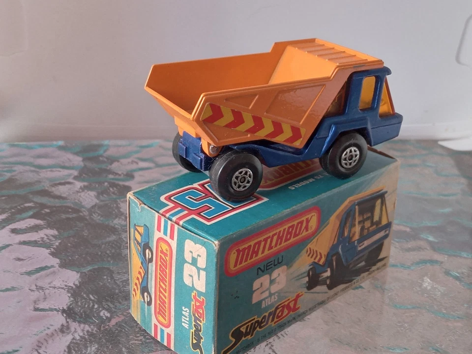Matchbox Lesney Superfast # 23 Atlas, Style Box - Image 2 of 3