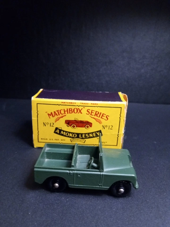 Matchbox 12B Land Rover 1959 VN/MINT  Original B5 Box - Image 4 of 4