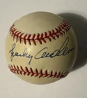 Sparky Anderson Signed Rawlings OAL Bobby Brown Baseball With Protective Case