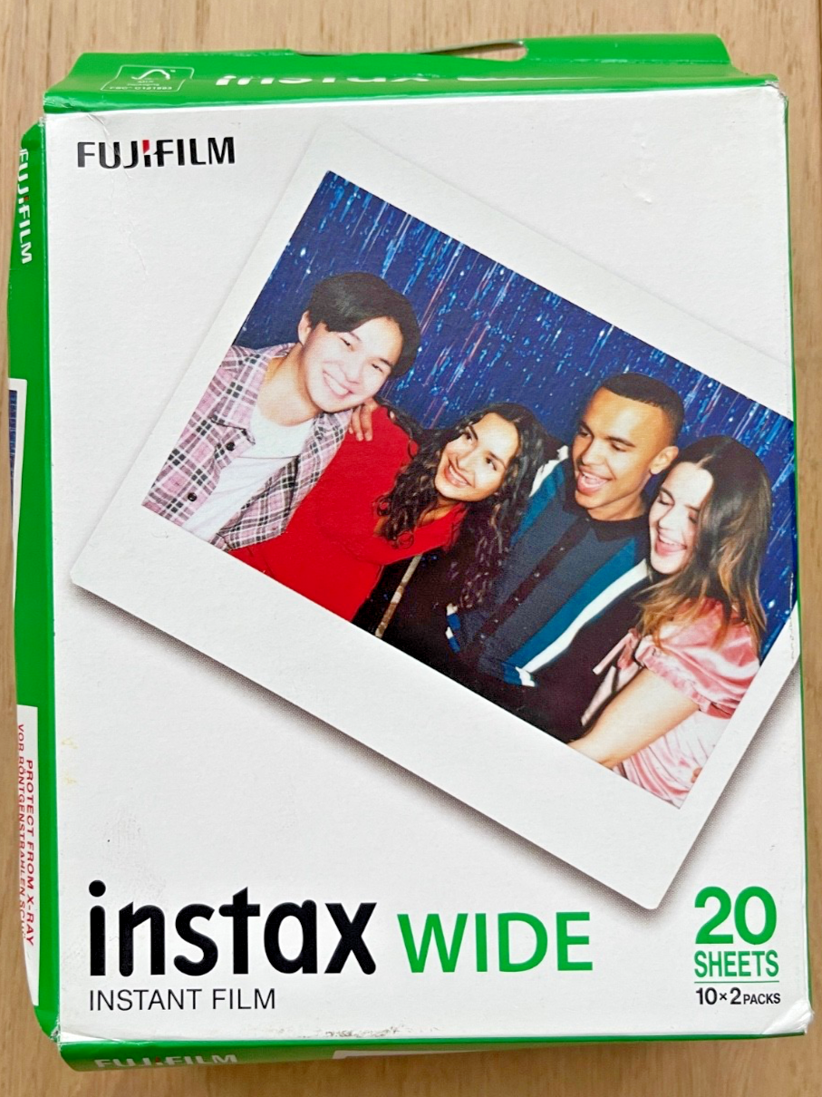 Fujifilm Instax Wide Instant Film - 20 Sheets