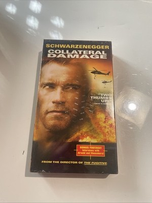 Collateral Damage VHS Video Tape Schwarzenegger New Factory Sealed