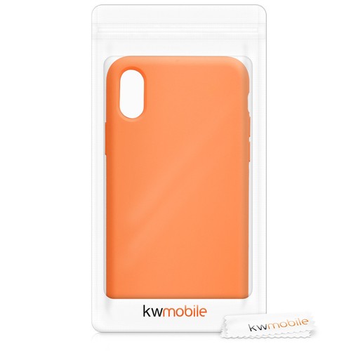 Silicone Case for Apple iPhone X - TPU Rubberized Cover - Picture 7 of 7