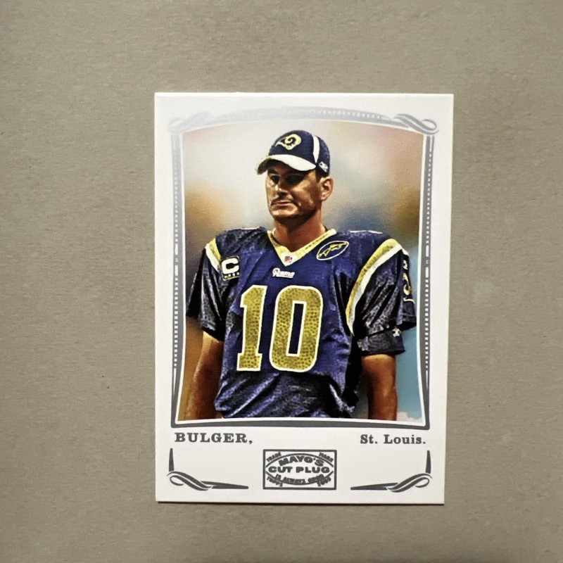 2009 Topps Mayo Image Variation Marc Bulger St. Louis Rams #174