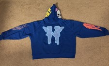 Drake Blue Hoodie For All The Dogs/Big As The What Tour Merch Size XL 