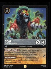 Scar - Created by the Vine 194/204 Legendary Attack of the Vine Lorcana NM