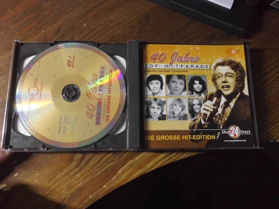 40 JAHRE ZDF HITPARADE 6CD: WERDING YORK ROBERTS HOLM BRINK GILDO (SHOP24DIRECT) - Bild 3 von 4