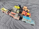 Vintage Matchbox Lesney Construction Lot Tractor Dump Crane