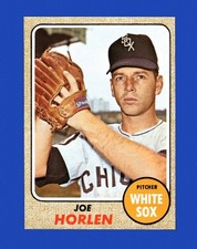 1968 Topps Set-Break #125 Joe Horlen NM-MT OR BETTER *GMCARDS*