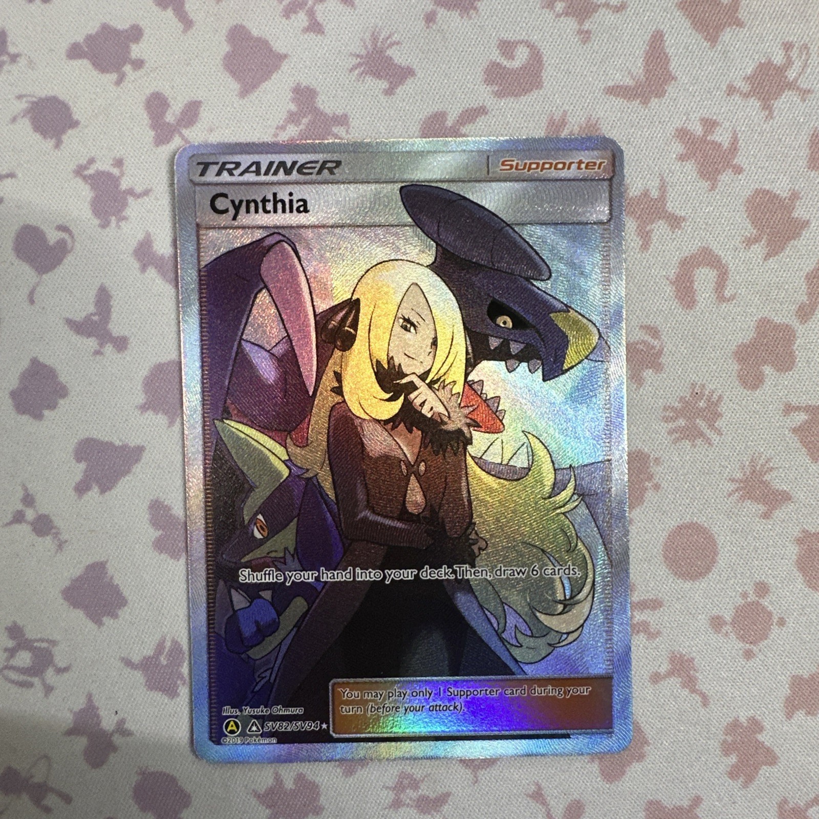 Cynthia SV82/SV94 Hidden Fates: Shiny Vault Holo