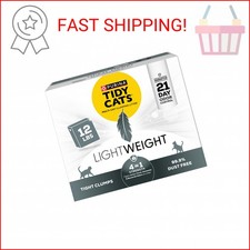 Purina Tidy Cats Lightweight 4-in-1 Strength Multi-Cat, Odor Control, Clumping,