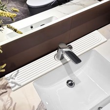 Stone Faucet Mat For Kitchen Sink, 23.6" Diatomite Quick Drying Stone Mat For...