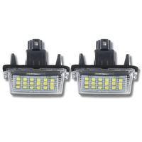 Toyota Yaris Nummernschildbeleuchtung LED Ultra Hell Weiß Set RüCklicht