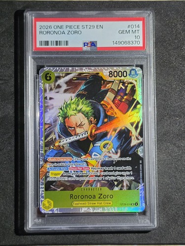 2026 Roronoa Zoro #ST29-014