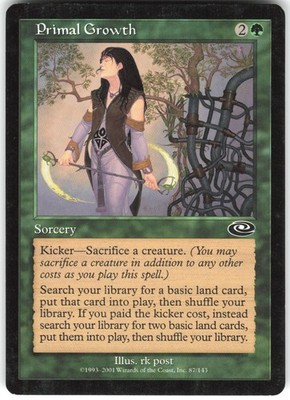 Primal Growth 87 Planeshift PLS C MTG Magic The Gathering C MP
